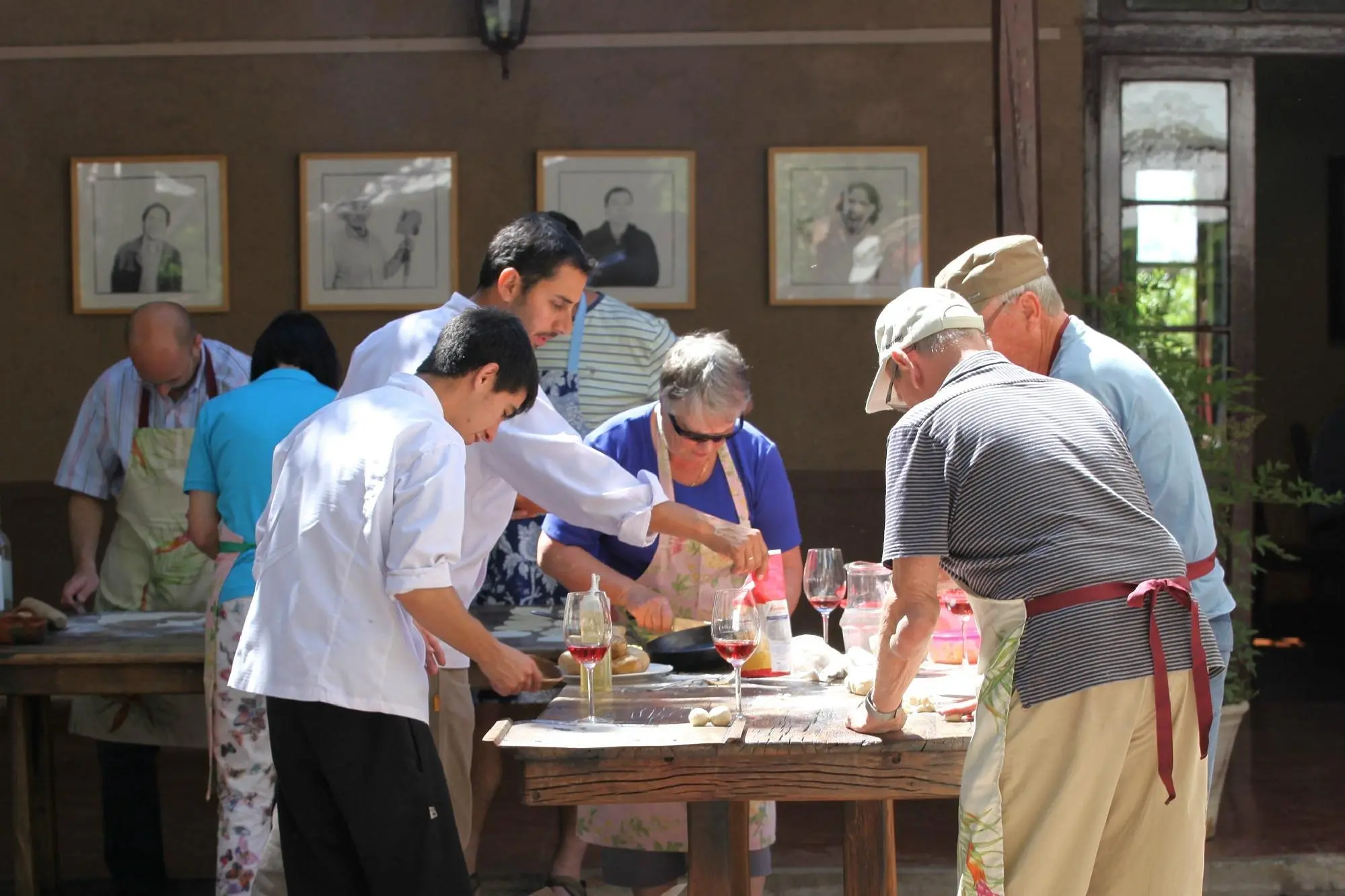 Blending workshop: everyone builds their own blend