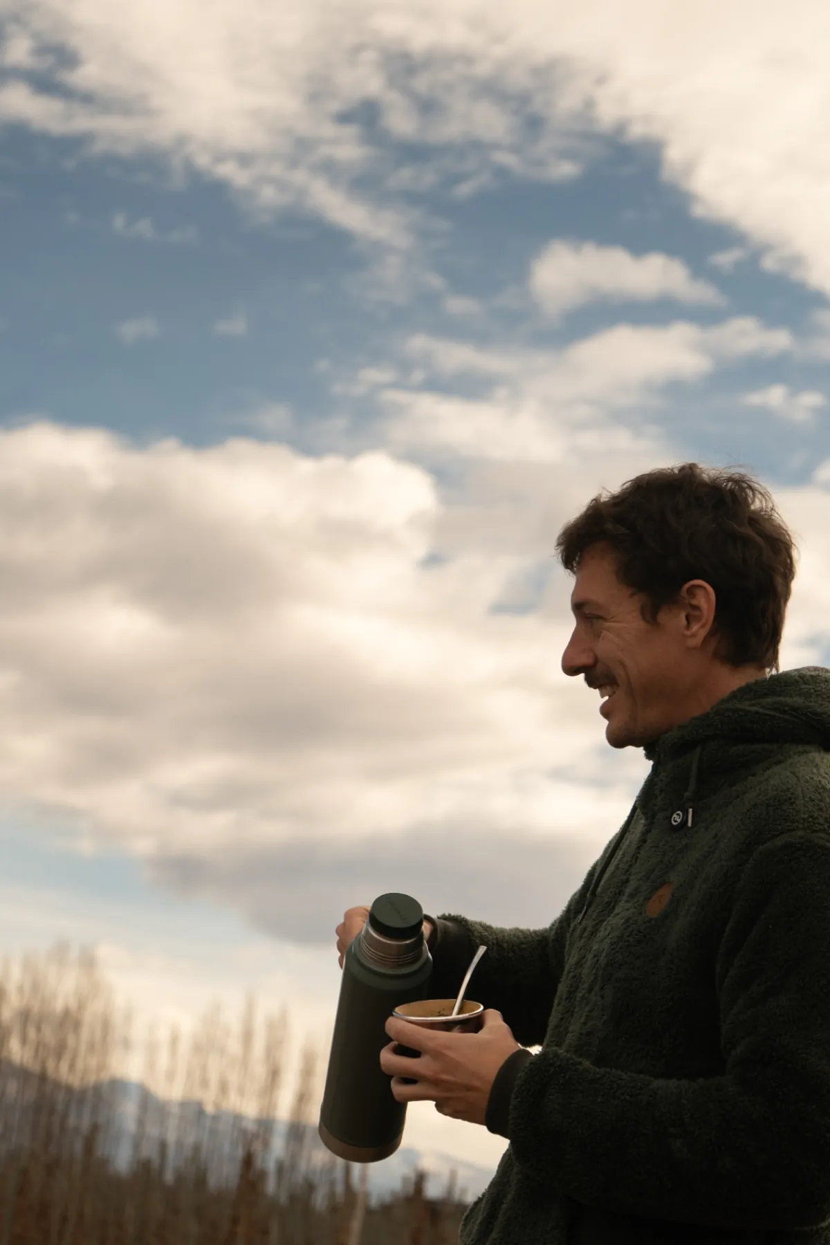 Peter Cubillos, winemaker and winery curator, in a Mendoza vineyard